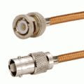 BNC-58 Male to BNC-58 Female 60inch RG-400 Cable