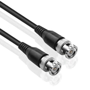BNC Cable 15 Feet - BNC Male To Male Extension Connector Adapter RF Professional RG6 Grade Coaxial Wire Cord Cable Jack Plug for Video Security Camera CCTV Systems, Oscilloscope