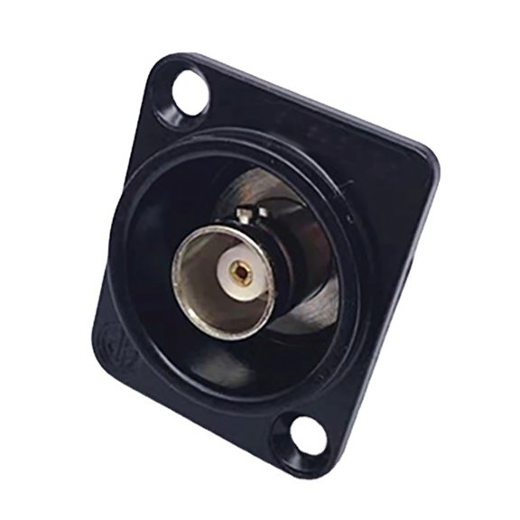 BNC D Panel Mount Connector BNCQ9 Solder Type SDI Coaxial