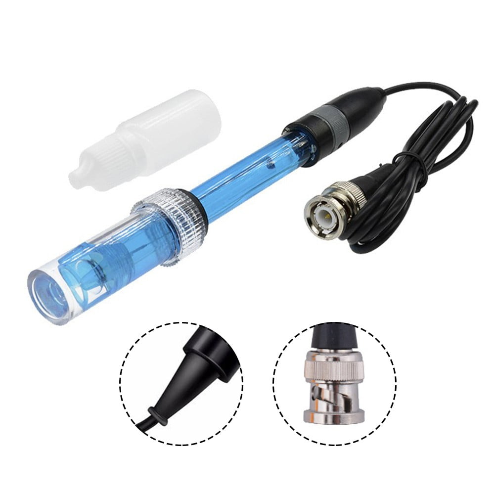 BNC Electrode Probe liquids PH Value Detection Sensor Module Electrode ...