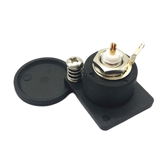 BNC Female Connector With Gold Plated Copper Contacts For CCTV And Applications Outdoor Use