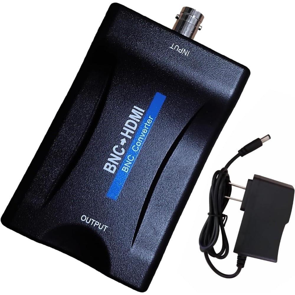 BNC to HDMI Converter,Coax to Hdmi Adapter,CVBS PAL/NTSC BNC to HDMI