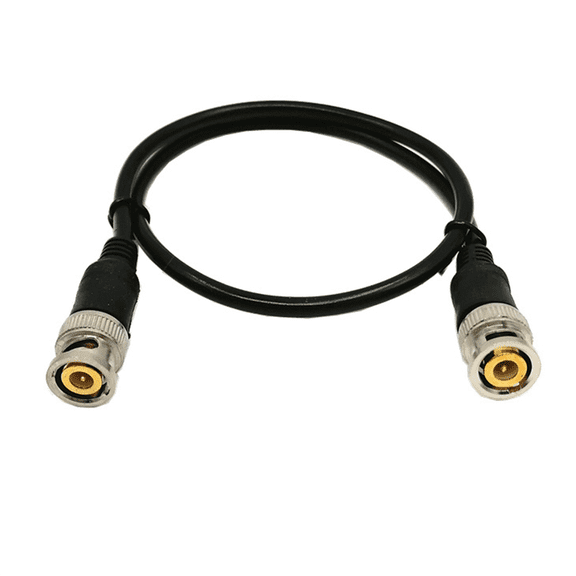 BNC Jumper Q9 HD Monitor Line Double-Head Video Cable 0.5 M Jumper 2 Core RVV Cable