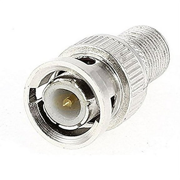 BNC Male Plug to F Female Coax CCTV RG59 Cable Adapter Connector High Quality Quick USA Shipping