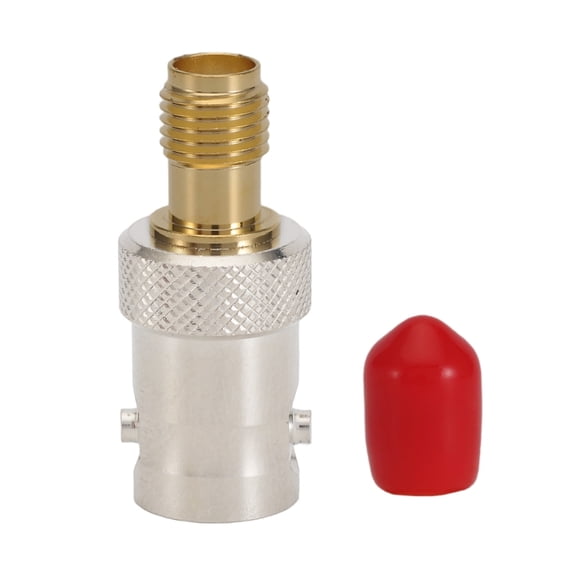 BNC SMA KK Adapter Copper Copper RF BNC to SMA Connetor for Signal Transmission Male to Female Connector Copper