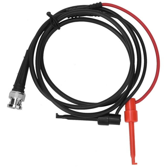 BNC for Q9 Male Plug to Dual Test Hook Test Lead Line for Oscilloscope