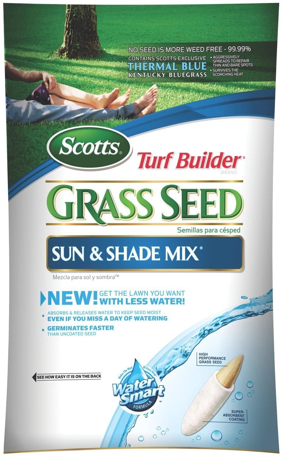 BND 996003 SCOTTS COMPANY SEED - Scotts Turf Bldr Sun & Shade 18221