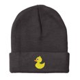 thumbnail image 1 of BNE Embroidered Rubber Duck Beanie for Men and Women Hat-RubberDuck-EM-0018-Black, 1 of 1