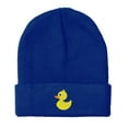 thumbnail image 1 of BNE Embroidered Rubber Duck Beanie for Men and Women Hat-RubberDuck-EM-0018-Navy, 1 of 1