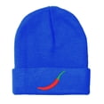 thumbnail image 1 of BNE Red Chili Hot Pepper Beanie for Men and Women Hat-EM-0031-Royal, 1 of 1