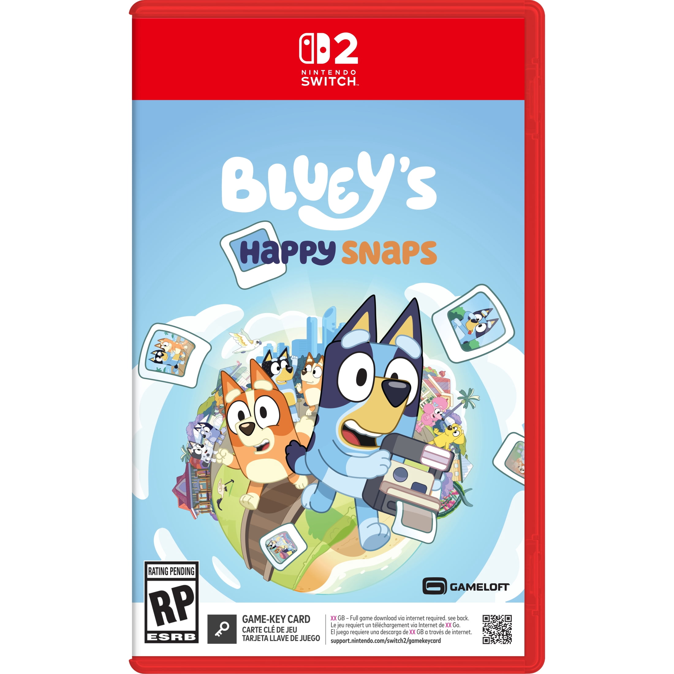 Bluey Happy Snaps - Nintendo Switch 2 Game