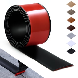 Bnell 3" Floor Transition Strip for Joining Floor Gaps and Doorway Transitions (10Ft, 7.6cm, Black)