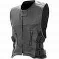 thumbnail image 1 of BNFUSA BKVBP3X Rocky Mountain Hides Solid Genuine Buffalo Leather Vest- 3X, 1 of 2