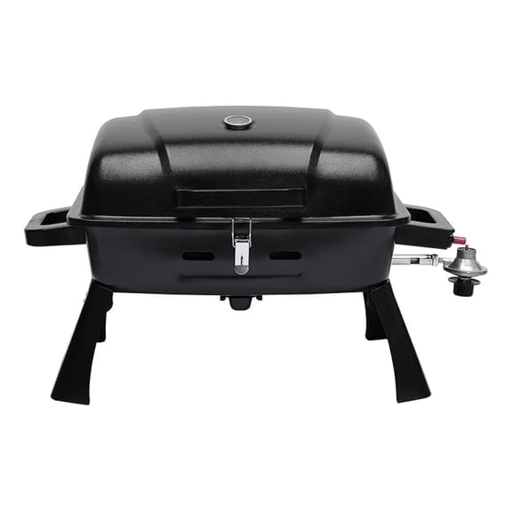 BNHHYYDS Portable Propane Grill, 1-Burner Gas BBQ Grill for Camping & Tailgating