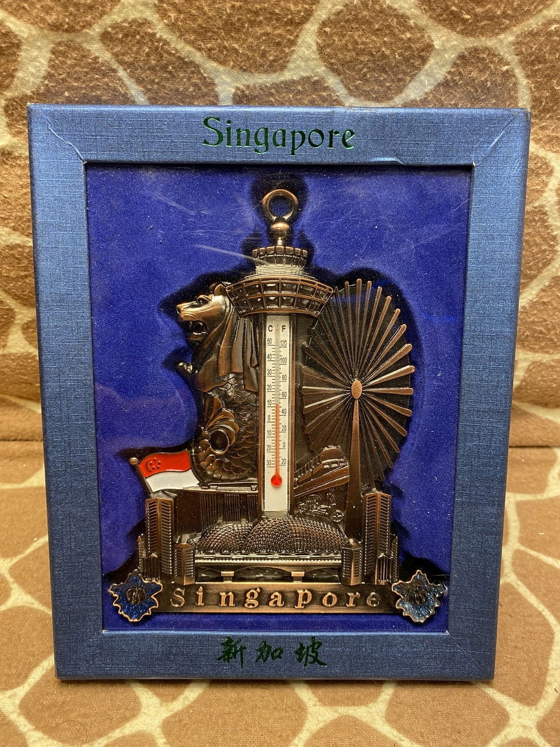 BNIB Singapore Decorative Wall Hanging Thermometer