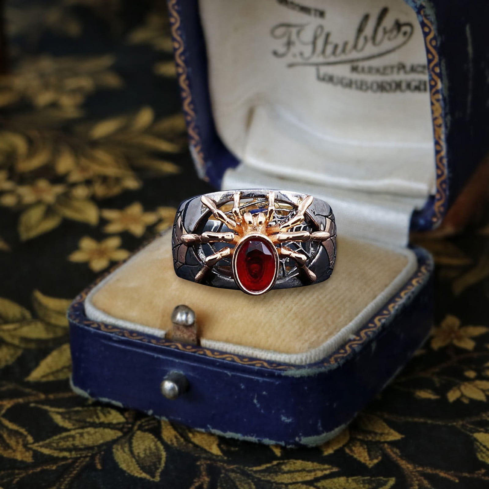 BNIXIREN Fine Fashion Rings For Women Green Retro Cartoon Animal Shape Ring Wheel Ring Elegant