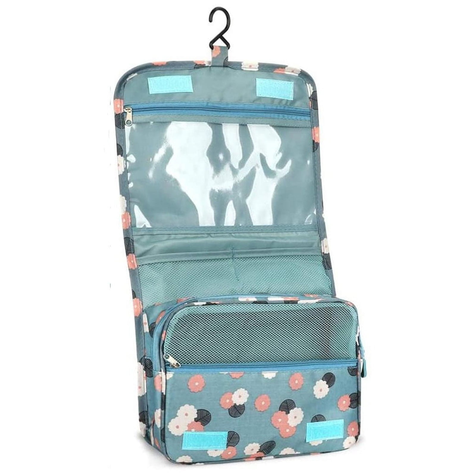 BNIXIREN Hanging Toiletry Bag Foldable Travel Toiletry Bag With Handle