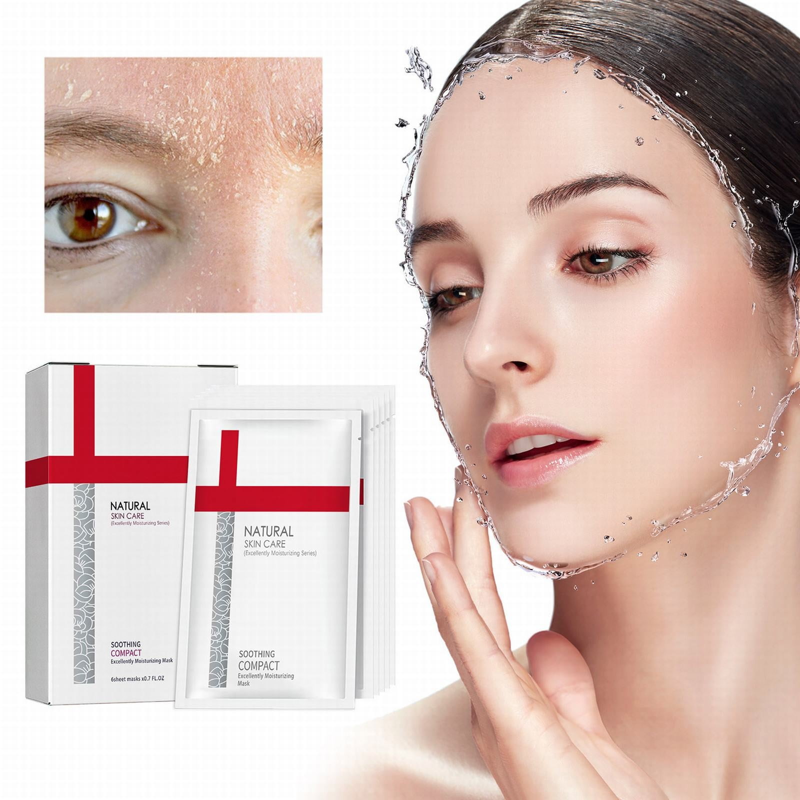 BNIXIREN Moisturizing Facial Care For Deep Skin Beautification Refreshing Transparent Lifting