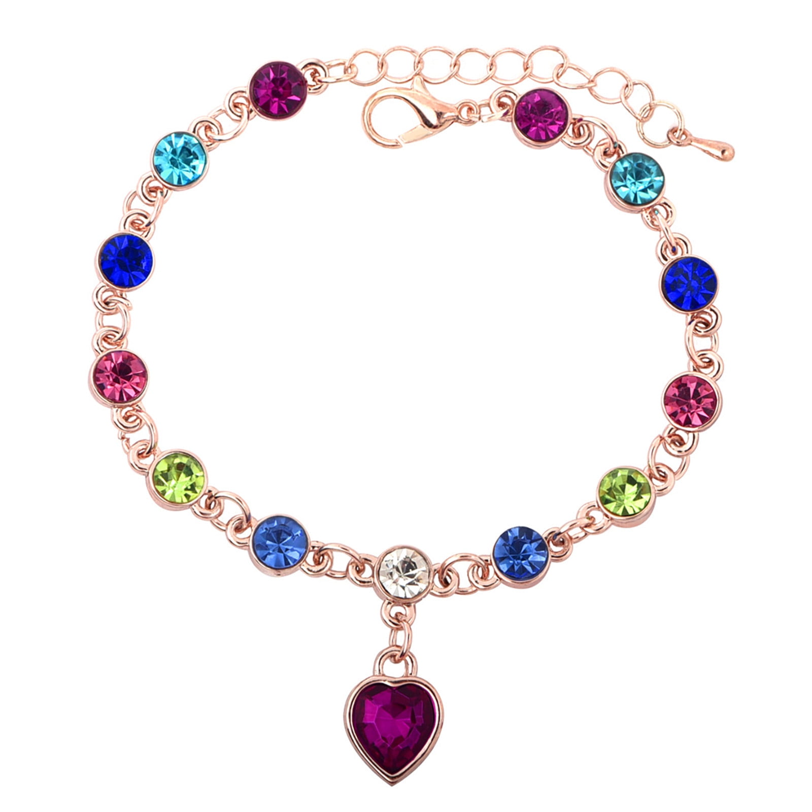 BNIXIREN Womens Cuff Bracelet Rose Gold Bracelet Women's Wearing All