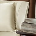 thumbnail image 1 of BNM 300 TC Rayon From Bamboo Pillowcase Set, Standard, Ivory, 1 of 4