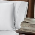 thumbnail image 1 of BNM 300 TC Rayon From Bamboo Pillowcase Set, Standard, White, 1 of 4