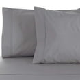 thumbnail image 1 of BNM 800 TC Cotton Blend Pillowcase Set of 2, Standard, Light Grey, 1 of 2