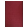 thumbnail image 1 of BNM Bohemian Indoor/ Outdoor Solid Rug, 6' x 9', Burgundy, 1 of 7