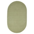 thumbnail image 1 of BNM Bohemian Indoor/ Outdoor Solid Rug, 6' x 9', Fog Green, 1 of 5