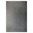 thumbnail image 1 of BNM Bohemian Indoor/ Outdoor Solid Rug, 6' x 9', Slate, 1 of 7