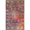 thumbnail image 1 of BNM Boho Medallion Indoor Area Rug, 5' x 7'6", Brown, 1 of 7