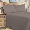 thumbnail image 1 of BNM Cotton Blend 4 Sheet Set, California King, Grey, 1 of 6