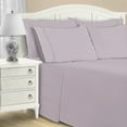 thumbnail image 1 of BNM Cotton Blend 6 Sheet Set, Queen, Lavender, 1 of 6