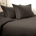 thumbnail image 1 of BNM Egyptian Cotton Duvet Cover Set, King/ California King, Charcoal, 1 of 6