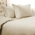 thumbnail image 1 of BNM Egyptian Cotton Duvet Cover Set, King/ California King, Ivory, 1 of 6