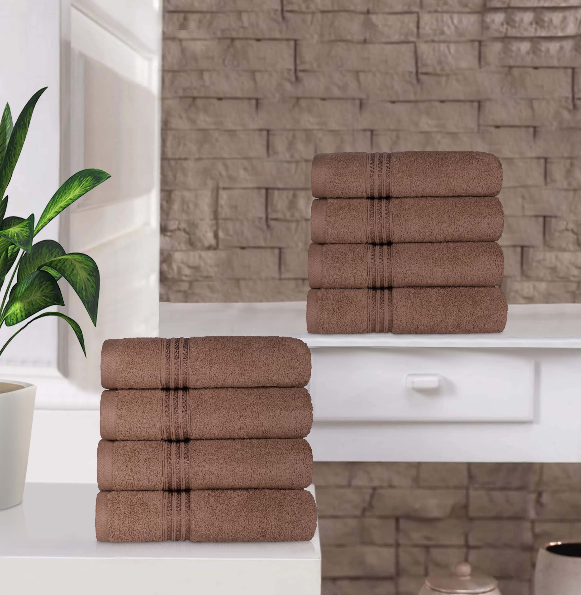 Shop 800GSM Bath Towel Mocha, Bath Linens