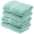 thumbnail image 1 of BNM Egyptian Cotton Luxury 800 GSM Bath Towel Set of 4, Sea Foam, 1 of 1