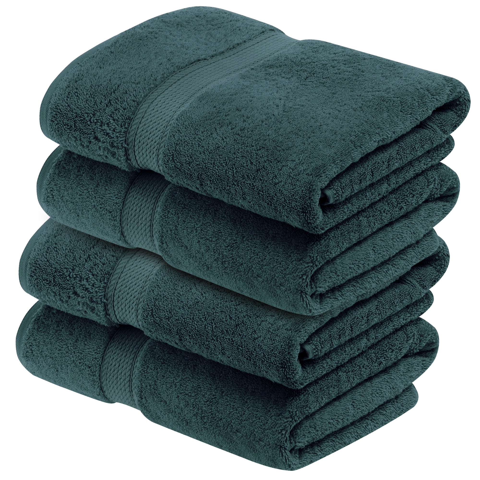 Mosobam Hotel Luxury 14pc Deluxe Bath Bundle 1000 GSM Bath Mats 20x34 and 700 GSM Bath Towels at 30x58 16x30 and 13x13, Light Grey, Viscose Made
