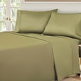 thumbnail image 1 of BNM Egyptian Cotton 530 Thread Count Sheet Set, Full Size, Sage, 1 of 5