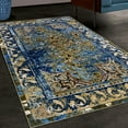 thumbnail image 1 of BNM Medallion Indoor Area Rug, 8' x 10', Green, 1 of 4