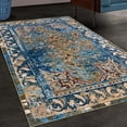 thumbnail image 1 of BNM Medallion Indoor Area Rug, 9' x 12', Green, 1 of 4