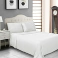 thumbnail image 1 of BNM Modal From Beechwood Sheet Set, Twin XL, White, 1 of 5