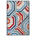thumbnail image 1 of BNM Modern Geometric Indoor Outdoor Area Rug, 5' 6" x 8', Multicolor, 1 of 7