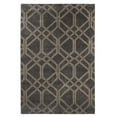 thumbnail image 1 of BNM Modern Lattice Indoor Area Rug, 2' x 3', Black, 1 of 4