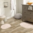 thumbnail image 1 of BNM Non-Slip Washable Bath Rug Set, 20" x 30", 24" x 36", Ivory, 1 of 8
