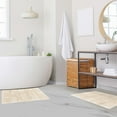 thumbnail image 1 of BNM Non-Slip Washable Bath Rug Set, 20" x 30", 24" x 36", Ivory, 1 of 8