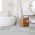thumbnail image 1 of BNM Non-Slip Washable Bath Rug Set, 20" x 30", 24" x 36", Sage, 1 of 8