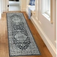thumbnail image 1 of BNM Oriental Medallion Floral Indoor Runner Rug, Deep Royal, 2' 7" x 8', 1 of 4