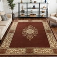 thumbnail image 1 of BNM Oversized Medallion Indoor Area Rug, 12' x 15', Toffee, 1 of 10