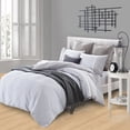thumbnail image 1 of BNM Riverton Striped Duvet Cover Set, Premium Long-Staple Cotton, Twin/Twin XL, 1 of 2