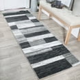 thumbnail image 1 of BNM Rockwood Area Rug or Runner, 2' 7" x 8', Canal Blue, 1 of 6
